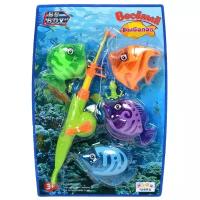 Развивающая игрушка Beboy Веселый рыболов IT106477, зеленый/оранжевый/голубой