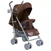 Прогулочная коляска Liko Baby BT-109 City Style ECO, коричневый, цвет шасси: серый