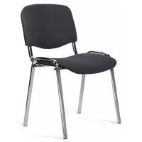 Easy Chair Стул офисный Изо С-11 черный, ткань, металл хромированный 1280111