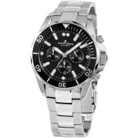 Наручные часы JACQUES LEMANS Sports 61953, 1-2091F, серебряный, черный