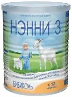 Нэнни 3 - мол. напиток на основе козьего молока, 12 мес, 400 г