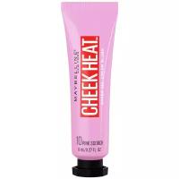 Maybelline New York Румяна Cheek Heat, 10 холодный розовый