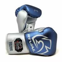 Перчатки боксерские RIVAL RS100 PROFESSIONAL SPARRING GLOVES, 14 унций, синие