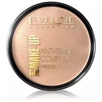 Пудра Eveline Art Professional Make-Up Anti-Shine Complex Pressed Powder матирующая минеральная с шелком 34 Medium Beige