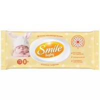 Влажные салфетки Smile Baby с ромашкой и календулой