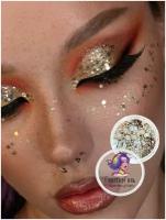 Queridos Glitters ГлиттерГель. Блёстки для лица и тела. Цвет 