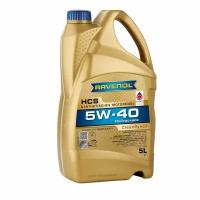 Синтетическое моторное масло RAVENOL HCS SAE 5W-40, 5 л