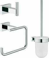 Набор аксессуаров для ванны Grohe Essentials Cube 40757001