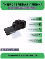 Защитная матовая гидрогелевая плёнка на камеру Panasonic Lumix DC-GX100