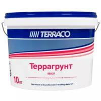 Грунтовка проникающая для внутренних работ Terraco Террагрунт Maxi (10кг)