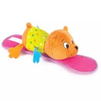 Подвесная игрушка Happy Snail Медвежонок Берни (14HSK01BE), коричневый/розовый