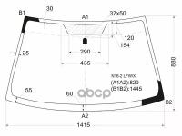 Стекло Лобовое Nissan Bluebird Sylphy/Sunny 4/5D 00- XYG арт. N16-2 LFW/X