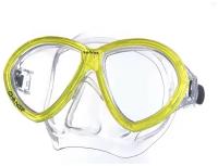 Маска для плавания SALVAS Change Mask CA195C2TGSTH, размер взрослый, желтая