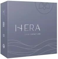 Hera Classic 2 линзы В упаковке 2 штуки Цвет Aqua Оптическая сила -4.5 Радиус кривизны 8.6