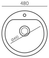 Кухонная мойка QUARTZBOND BOND-480 (Лён)