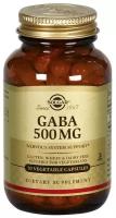 Solgar GABA 500 mg Vegetable Capsules, 50 капс