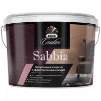 Декоративное покрытие Dufa Creative Sabbia, argento, 1 кг