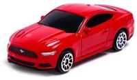 Металлический транспорт Автоград Машина металлическая FORD MUSTANG, 1:64, цвет красный