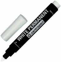 Centropen Набор маркеров White Permanent 8586, 10 шт., белый, 10 шт