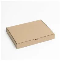 Коробка для пирога, крафтовая, 39 х 25 х 6 см