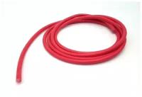 Провод силиконовый высоковольтный пркв 1.0(6.8мм) красный, 2 метра