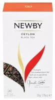 Чай черный Newby Ceylon в пакетиках, травы, классический, 25 пак