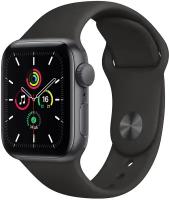 Смарт-часы Apple Watch Series SE 44mm Space Gray Aluminum Case with Black Sport Band (Серый космос)