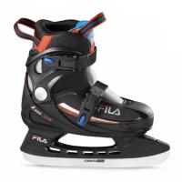 Детские раздвижные коньки Fila J-one Ice HR - 21/22 Black/Red/Blue р. 31-35