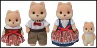 Фигурки Sylvanian Families Семья карамельных собачек 5459, 4 шт