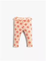 Леггинсы KOTON BABYGIRL, 2SMG40016AK, цвет: PINK DESIGN, размер: 6-9