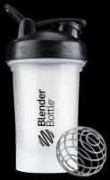 BlenderBottle / Шейкер / Бутылка для воды Classic V2, 591мл, черный, белый