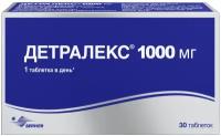 Детралекс таб. п/о плен., 1000 мг, 30 шт