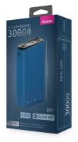 Портативное зарядное устройство Olmio QS-30 30000mAh, 22,5W, QC 3.0, PowerDelivery, LCD, темно-синий