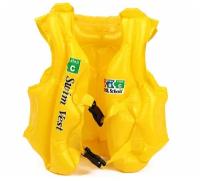 Детский надувной спасательный жилет для плавания Swim Vest, размер C (98-104см) желтый
