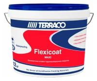 TERRACO FLEXICOAT MAXI покрытие гидроизоляционное, акриловое для сан узлов, белое (12кг)