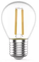 Лампа Filament Шар 7W 550lm 2700К Е27 LED (3 лампы в упаковке) 1/20, GAUSS 105902107T (1 упак)