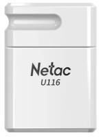 Флешка Netac U116 64ГБ USB2.0 белый (NT03U116N-064G-20WH)