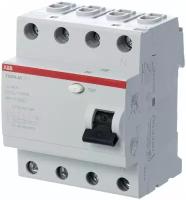 Устройство защитного отключения (УЗО) ABB FH204AC 4P 25A 300mA (AC)