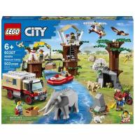 Конструктор LEGO City 60307 Лагерь спасения дикой природы, 503 дет