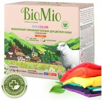 Стиральный порошок BioMio BIO-COLOR с экстрактом хлопка, 1.5 кг