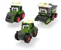 Трактор Happy Frendt 3 вида Dickie Toys 16см свет звук 3812005