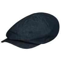 Кепка восьмиклинка HANNA HATS JP Denim JP2 (синий)