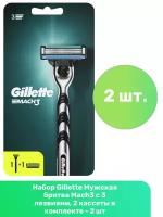 Многоразовый бритвенный станок Gillette Mach3