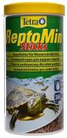 ReptoMin Sticks корм для черепах красноухих водных 1 л (палочки)