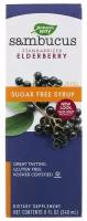 Nature's Way Sambucus Standardized Elderberry Original Syrup (стандартизированный экстракт бузины сироп) без сахара 240 мл, срок годности 08/2023