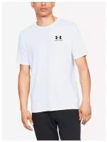 Футболка Under Armour Sportstyle Left Chest Logo Ss 1326799-100 Md