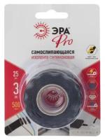 Изолента ЭРА PROSS25, 1 шт., черный