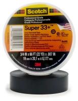 Scotch Super 33+ изоляционная лента высшего класса, 19мм х 20м х 0,18мм (5шт.)