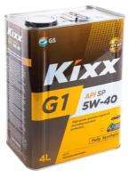 Моторное масло Kixx G1 SP 5W-40 синтетическое 4 л