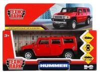 Модель HUM2-12-RD Hummer H2 красный Технопарк в коробке